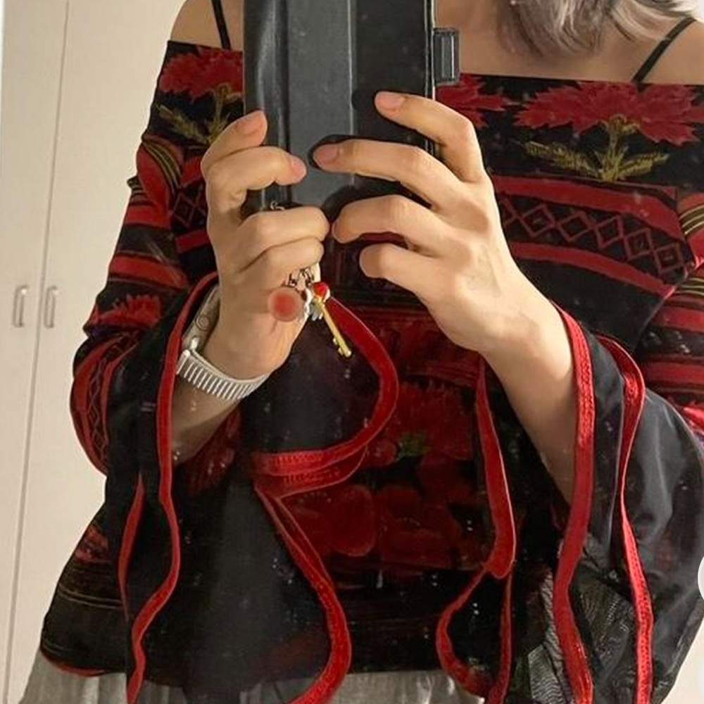 Save The Queen Red Top
